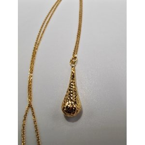 9ct diamond cut necklace